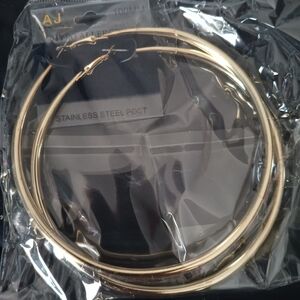 Gold Hoop Earrings